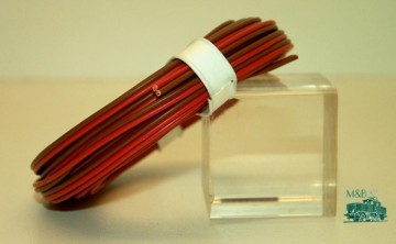 Draad Bruin Rood 5 meter